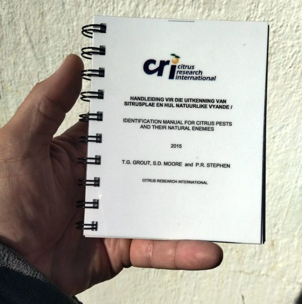 Identification Manual for Citrus Pests and their Natural Enemies: 2015